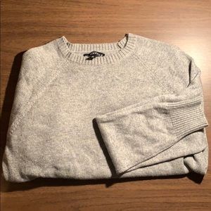 J Crew Men’s Crew Neck Sweater Gray Size Medium
